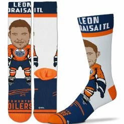 NSSI LEON DRAISAITL EDMONTON OILERS ADULT SIGNING BONUS PLAYER SOCKS