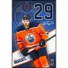Frameworth LEON DRAISAITL EDMONTON OILERS POSTER PLAQUE - 22X34
