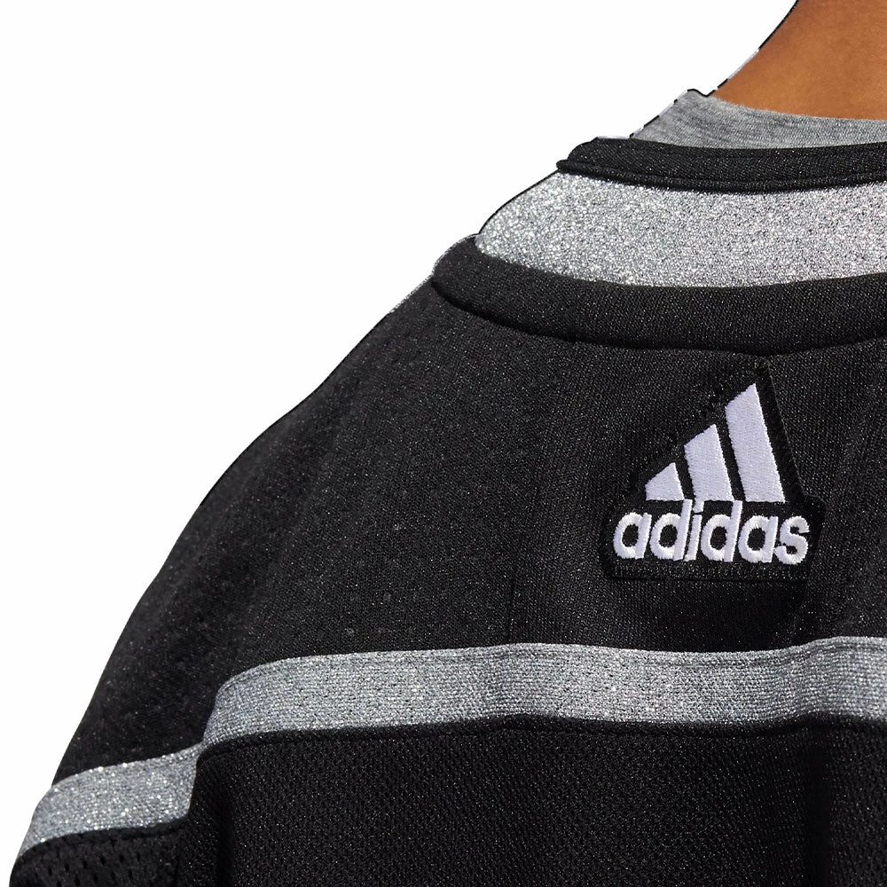 LOS ANGELES KINGS ADIDAS ADIZERO PRIMEGREEN AUTHENTIC BLACK HOME JERSEY 7 LOS ANGELES KINGS ADIDAS ADIZERO PRIMEGREEN AUTHENTIC BLACK HOME JERSEY - Image 5