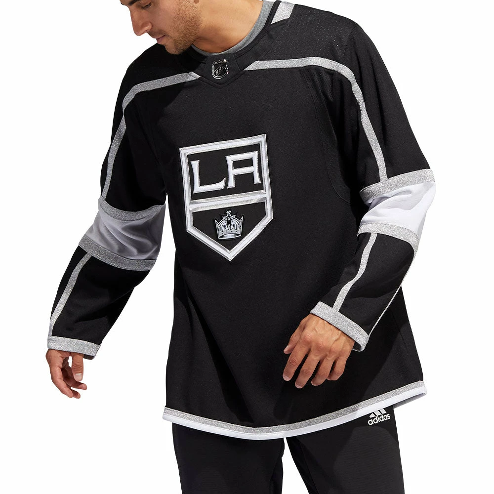 LOS ANGELES KINGS ADIDAS ADIZERO PRIMEGREEN AUTHENTIC BLACK HOME JERSEY 4 LOS ANGELES KINGS ADIDAS ADIZERO PRIMEGREEN AUTHENTIC BLACK HOME JERSEY - Image 2