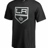 LOS ANGELES KINGS FANATICS MEN'S PRIMARY LOGO T SHIRT -Jersey shop Los Angeles Kings Fanatics Mens Primary Logo T Shirt Front min