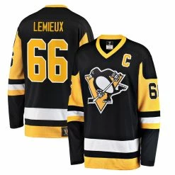 MARIO LEMIEUX PITTSBURGH PENGUINS FANATICS MEN'S HERITAGE BREAKAWAY JERSEY -Jersey shop MARIO LEMIEUX PITTSBURGH PENGUINS FANATICS MEN S HERITAGE BREAKAWAY JERSEY GROUP
