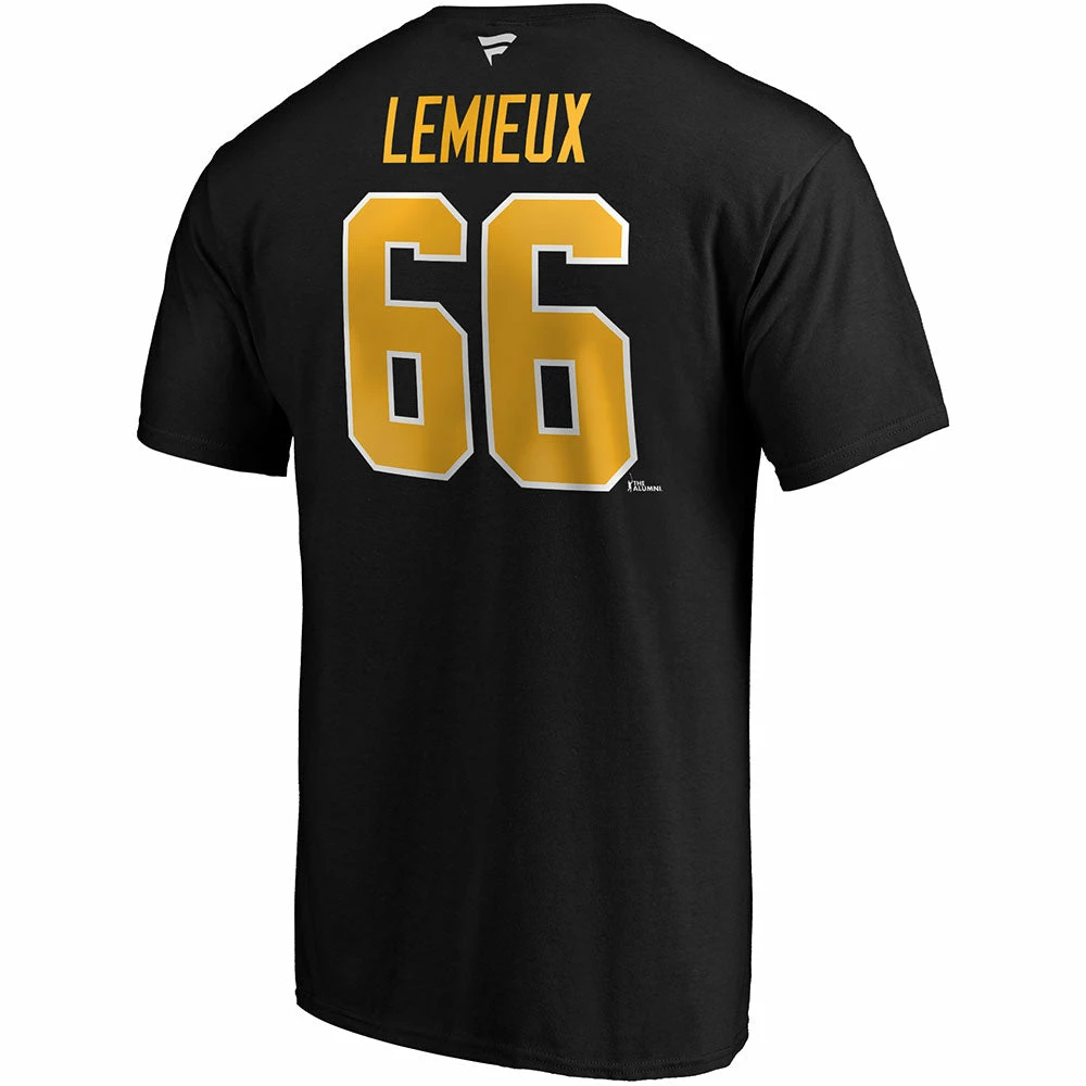 MARIO LEMIEUX PITTSBURGH PENGUINS FANATICS ADULT HERITAGE T SHIRT 3 MARIO LEMIEUX PITTSBURGH PENGUINS FANATICS ADULT HERITAGE T SHIRT