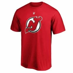 MARTIN BRODEUR NEW JERSEY DEVILS FANATICS ADULT HERITAGE T SHIRT -Jersey shop MARTIN BRODEUR NEW JERSEY DEVILS FANATICS MEN S HERITAGE T SHIRT
