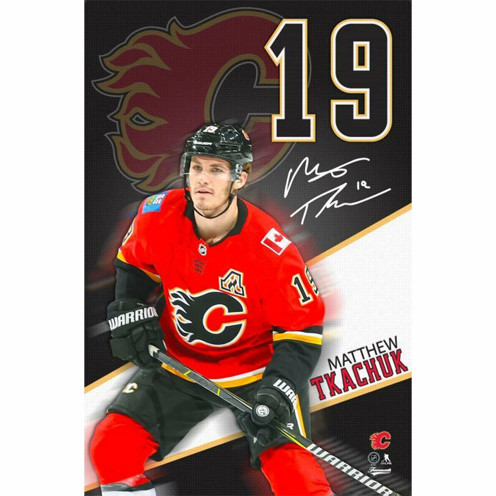Frameworth MATTHEW TKACHUK CALGARY FLAMES POSTER PLAQUE - 22X34 3 Frameworth MATTHEW TKACHUK CALGARY FLAMES POSTER PLAQUE - 22X34