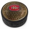 Mustang MONTREAL CANADIENS 24-TIME STANLEY CUP CHAMPIONS MEDALLION COLLECTION PUCK
