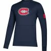 MONTREAL CANADIENS ADIDAS MEN'S GAME MODE CREW SHIRT