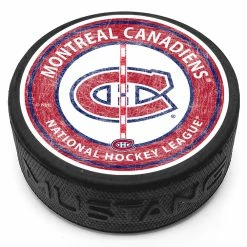 Mustang MONTREAL CANADIENS CENTRE ICE PUCK