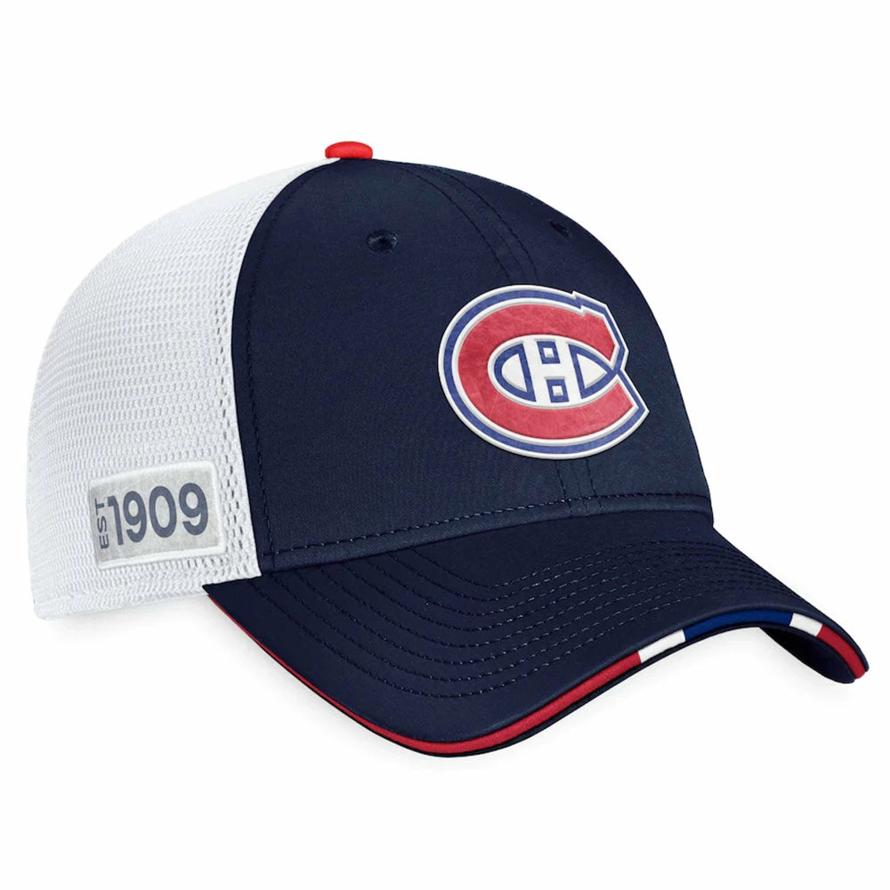 MONTREAL CANADIENS FANATICS AUTHENTIC PRO 2022 NHL DRAFT STRUCTURED TRUCKER HAT 5 MONTREAL CANADIENS FANATICS AUTHENTIC PRO 2022 NHL DRAFT STRUCTURED TRUCKER HAT - Image 3