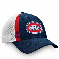 MONTREAL CANADIENS FANATICS MEN'S AUTHENTIC PRO LOCKER ROOM STRUCTURED ADJUSTABLE MESH HAT -Jersey shop MONTREAL CANADIENS FANATICS MEN S AP LOCKER ROOM STRUCTURED ADJUSTABLE MESH HAT RIGHT