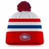 MONTREAL CANADIENS FANATICS MEN'S AUTHENTIC PRO DRAFT CUFF POM KNIT TOQUE 2 MONTREAL CANADIENS FANATICS MEN'S AUTHENTIC PRO DRAFT CUFF POM KNIT TOQUE -Jersey shop MONTREAL CANADIENS FANATICS MEN S AUTHENTIC PRO DRAFT CUFF POM KNIT TOQUE FRONT