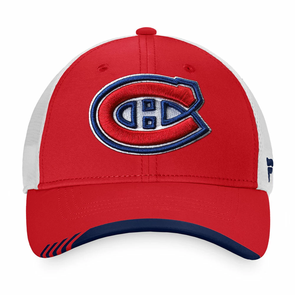 MONTREAL CANADIENS FANATICS MEN'S AUTHENTIC PRO LOCKER ROOM ALTERNATE LOGO ADJUSTABLE MESH HAT 4 MONTREAL CANADIENS FANATICS MEN'S AUTHENTIC PRO LOCKER ROOM ALTERNATE LOGO ADJUSTABLE MESH HAT - Image 2