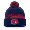 MONTREAL CANADIENS FANATICS MEN'S AUTHENTIC PRO LOCKER ROOM BEANIE CUFF POM TOQUE -Jersey shop MONTREAL CANADIENS FANATICS MEN S AUTHENTIC PRO LOCKER ROOM BEANIE CUFF POM TOQUE FRONT