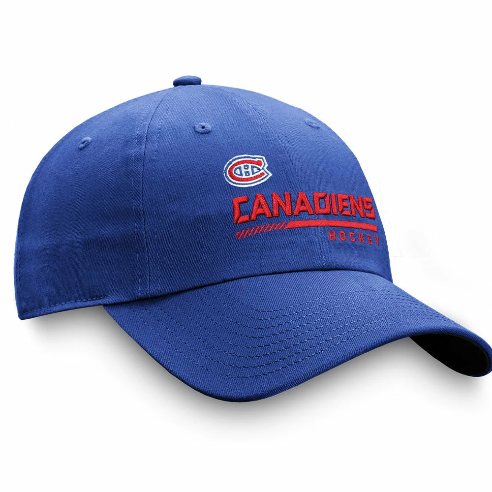 MONTREAL CANADIENS FANATICS MEN'S AUTHENTIC PRO LOCKER ROOM UNSTRUCTURED ADJUSTABLE HAT 5 MONTREAL CANADIENS FANATICS MEN'S AUTHENTIC PRO LOCKER ROOM UNSTRUCTURED ADJUSTABLE HAT - Image 3