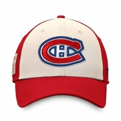 MONTREAL CANADIENS FANATICS MEN'S TRUE CLASSICS STRUCTURED ADJUSTABLE SNAPBACK HAT -Jersey shop MONTREAL CANADIENS FANATICS MEN S TRUE CLASSICS STRUCTURED ADJUSTABLE SNAPBACK HAT FRONT