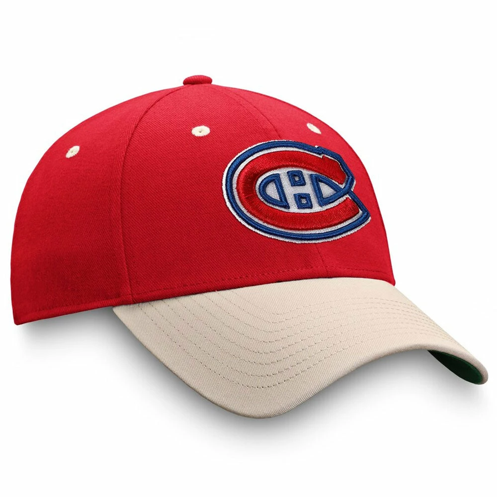 MONTREAL CANADIENS FANATICS MEN'S TRUE CLASSICS STRUCTURED STRETCH FLEX HAT 5 MONTREAL CANADIENS FANATICS MEN'S TRUE CLASSICS STRUCTURED STRETCH FLEX HAT - Image 3
