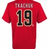 Outer Stuff MATTHEW TKACHUK CALGARY FLAMES JUNIOR PLAYER T SHIRT -Jersey shop Matthew Tkachuk Calgary Flames Junior T SHirt back