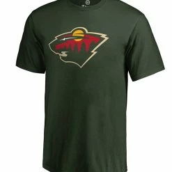 MINNESOTA WILD FANATICS MEN'S PRIMARY LOGO T SHIRT