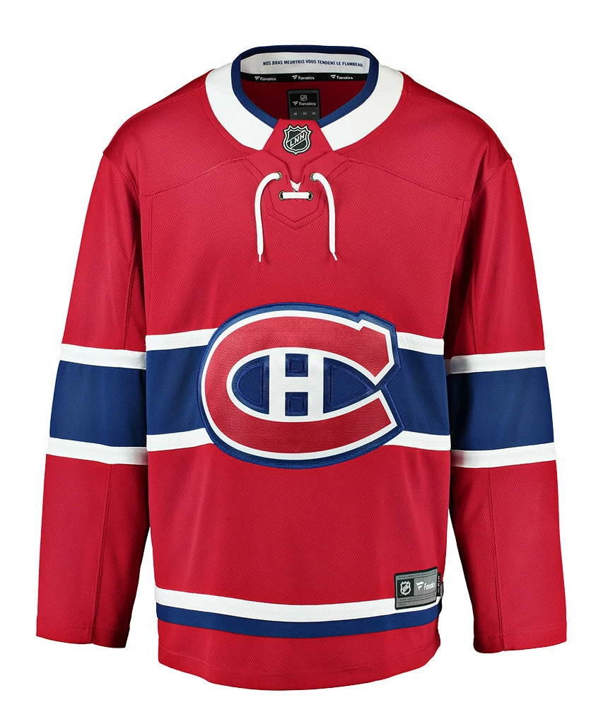 FANATICS MONTREAL CANADIENS ADULT HOME BREAKAWAY JERSEY 3 FANATICS MONTREAL CANADIENS ADULT HOME BREAKAWAY JERSEY