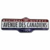 THE SPORTS VAULT MONTREAL CANADIENS STANDARD STREET SIGN -Jersey shop Montreal Canadiens Street Sign 1