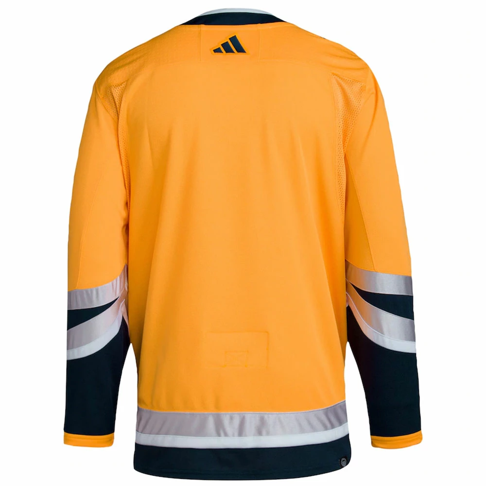 NASHVILLE PREDATORS ADIDAS ADIZERO PRIMEGREEN AUTHENTIC REVERSE RETRO 2.0 JERSEY 4 NASHVILLE PREDATORS ADIDAS ADIZERO PRIMEGREEN AUTHENTIC REVERSE RETRO 2.0 JERSEY - Image 2