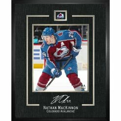FRAMEWORTH NATHAN MACKINNON COLORADO AVALANCHE FRAMED REPLICA SIGNATURE - 16X20