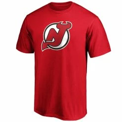 NEW JERSEY DEVILS FANATICS ADULT PRIMARY LOGO SHIRT