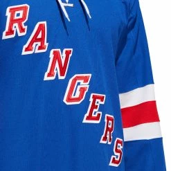 NEW YORK RANGERS ADIDAS ADIZERO PRIMEGREEN AUTHENTIC BLUE HOME JERSEY -Jersey shop NEW YORK RANGERS ADIDAS ADIZERO PRIMEGREEN AUTHENTIC BLUEHOME JERSEY LOGO CREST