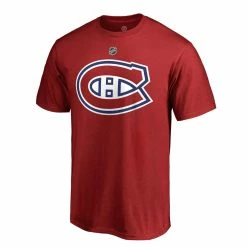NICK SUZUKI MONTREAL CANADIENS FANATICS MEN'S NAME AND NUMBER T SHIRT -Jersey shop NICK SUZUKI MONTREAL CANADIENS FANATICS MEN S NAME AND NUMBER T SHIRT FRONT