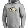 NASHVILLE PREDATORS FANATICS MEN'S PRIMARY LOGO HOODIE -Jersey shop Nashville Predators Fanatics Mens Primary Logo Hoodie Front min