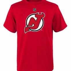Outer Stuff NEW JERSEY DEVILS KID'S PRIMARY LOGO T SHIRT