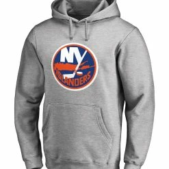 NEW YORK ISLANDERS FANATICS MEN'S PRIMARY LOGO HOODIE