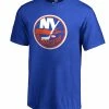 NEW YORK ISLANDERS FANATICS MEN'S PRIMARY LOGO T SHIRT -Jersey shop New York Islanders Fanatics Mens Primary Logo T Shirt Front min
