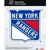 Mustang NEW YORK RANGERS 5" X 7" NHL TEAM DECAL -Jersey shop New York Rangers 5x7 Decal min