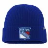 FANATICS NEW YORK RANGERS CORE KNIT TOQUE -Jersey shop New York Rangers Fanatics Toque Blue