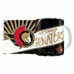 Mustang OTTAWA SENATORS 15OZ SUBLIMATED CLASSIC MUG