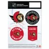 Mustang OTTAWA SENATORS 5" X 7" MINI DECAL SET 2 Mustang OTTAWA SENATORS 5" X 7" MINI DECAL SET -Jersey shop OTTAWA SENATORS 5 X 7 MINI DECAL SET