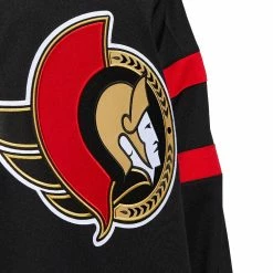 OTTAWA SENATORS ADIDAS ADIZERO PRIMEGREEN AUTHENTIC BLACK HOME JERSEY -Jersey shop OTTAWA SENATORS ADIDAS ADIZERO PRIMEGREEN AUTHENTIC BLACK HOME JERSEY logo crest