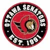 Mustang OTTAWA SENATORS DISTRESSED WALL SIGN -Jersey shop OTTAWA SENATORS DISTRESSED WALL SIGN
