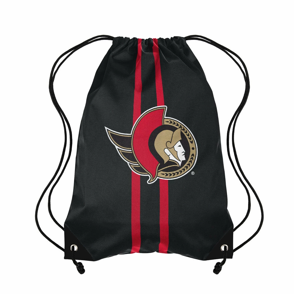 KDI OTTAWA SENATORS DRAWSTRING LOGO BAG 3 KDI OTTAWA SENATORS DRAWSTRING LOGO BAG