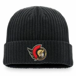 OTTAWA SENATORS FANATICS MEN'S CORE KNIT TOQUE
