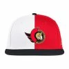 OTTAWA SENATORS ADIDAS ADULT REVERSE RETRO FLAT BRIM SNAPBACK HAT -Jersey shop Ottawa Senators Adidas Reverse Retro Snapback Hat Front