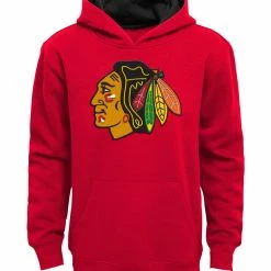 Outer Stuff CHICAGO BLACKHAWKS OUTER KID'S PRIME BASIC HOODIE