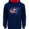 Outer Stuff COLUMBUS BLUE JACKETS OUTER JUNIOR PRIME BASIC HOODIE -Jersey shop Outer Stuff Columbus Blue Jackets Prime Basic Hoodie
