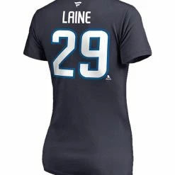 PATRIK LAINE WINNIPEG JETS FANATICS WOMEN'S NAME AND NUMBER T SHIRT