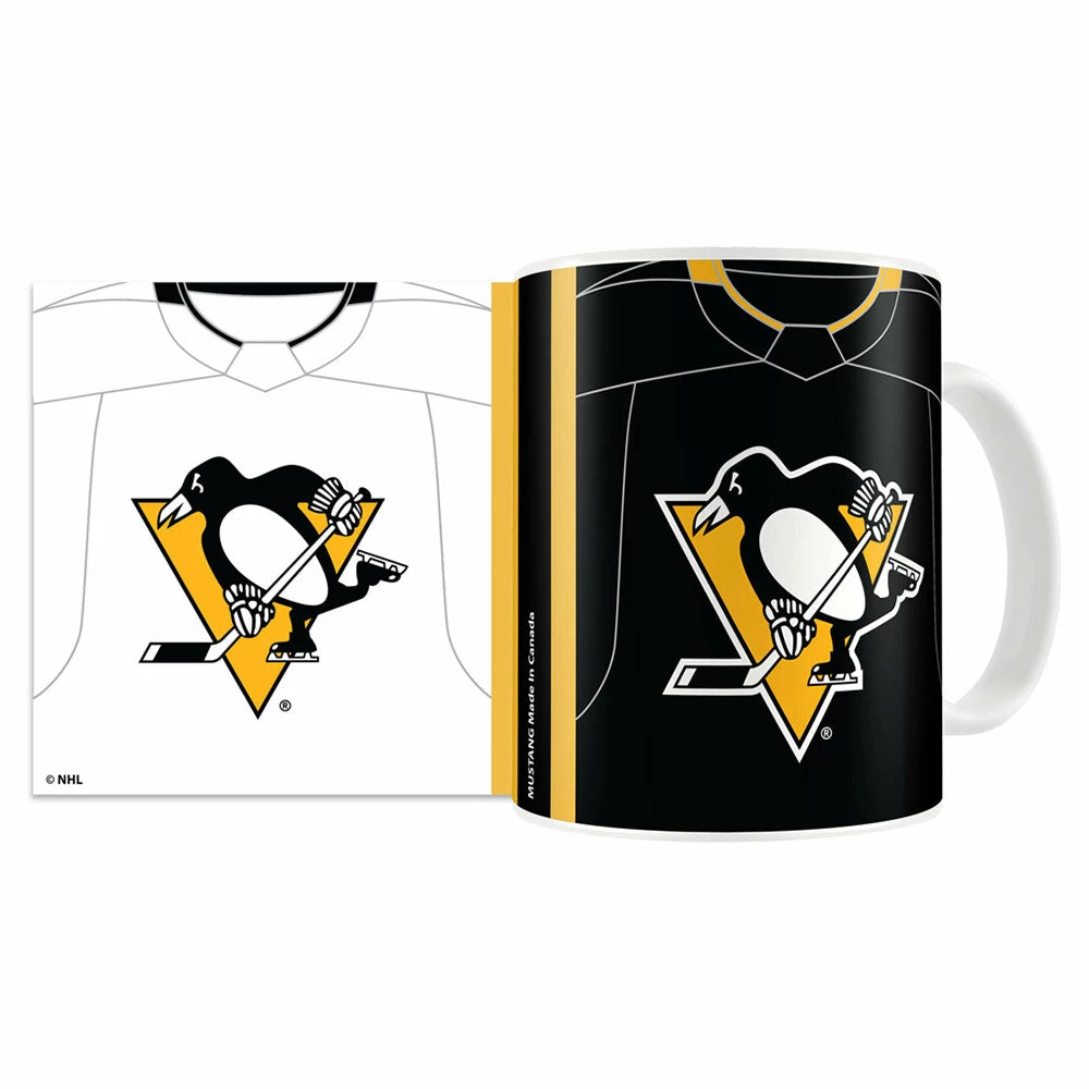 Mustang PITTSBURGH PENGUINS 15OZ SUBLIMATED JERSEY MUG 3 Mustang PITTSBURGH PENGUINS 15OZ SUBLIMATED JERSEY MUG