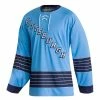 PITTSBURGH PENGUINS ADIDAS TEAM CLASSICS ADULT BABY BLUE HOCKEY JERSEY -Jersey shop PITTSBURGH PENGUINS ADIDAS TEAM CLASSICS ADULT BABY BLUE HOCKEY JERSEY side front