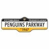 Mustang PITTSBURGH PENGUINS DELUXE STREET SIGN 8X23 -Jersey shop PITTSBURGH PENGUINS DELUXE STREET SIGN 8X23