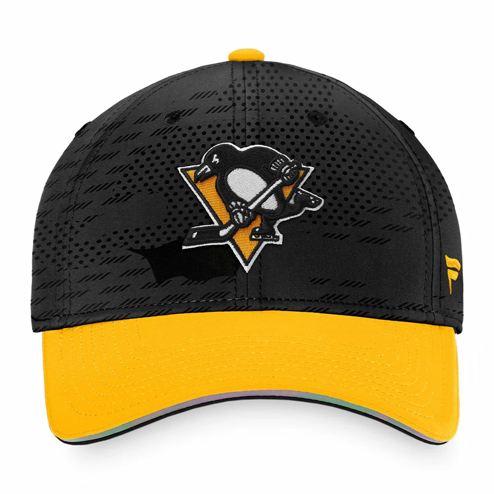 PITTSBURGH PENGUINS FANATICS MEN'S AUTHENTIC PRO LOCKER ROOM FLEX HAT 4 PITTSBURGH PENGUINS FANATICS MEN'S AUTHENTIC PRO LOCKER ROOM FLEX HAT - Image 2