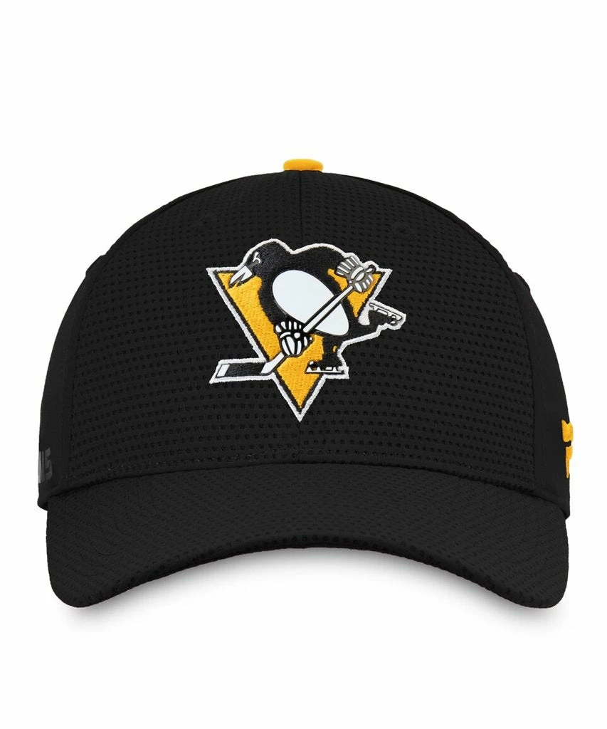 PITTSBURGH PENGUINS FANATICS MEN'S RINKSIDE STRUCTURED STRETCH HAT 4 PITTSBURGH PENGUINS FANATICS MEN'S RINKSIDE STRUCTURED STRETCH HAT - Image 2